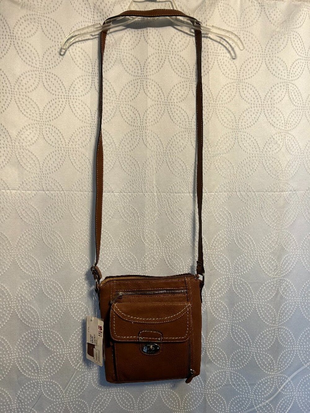 Saddle Brown Leather Purse